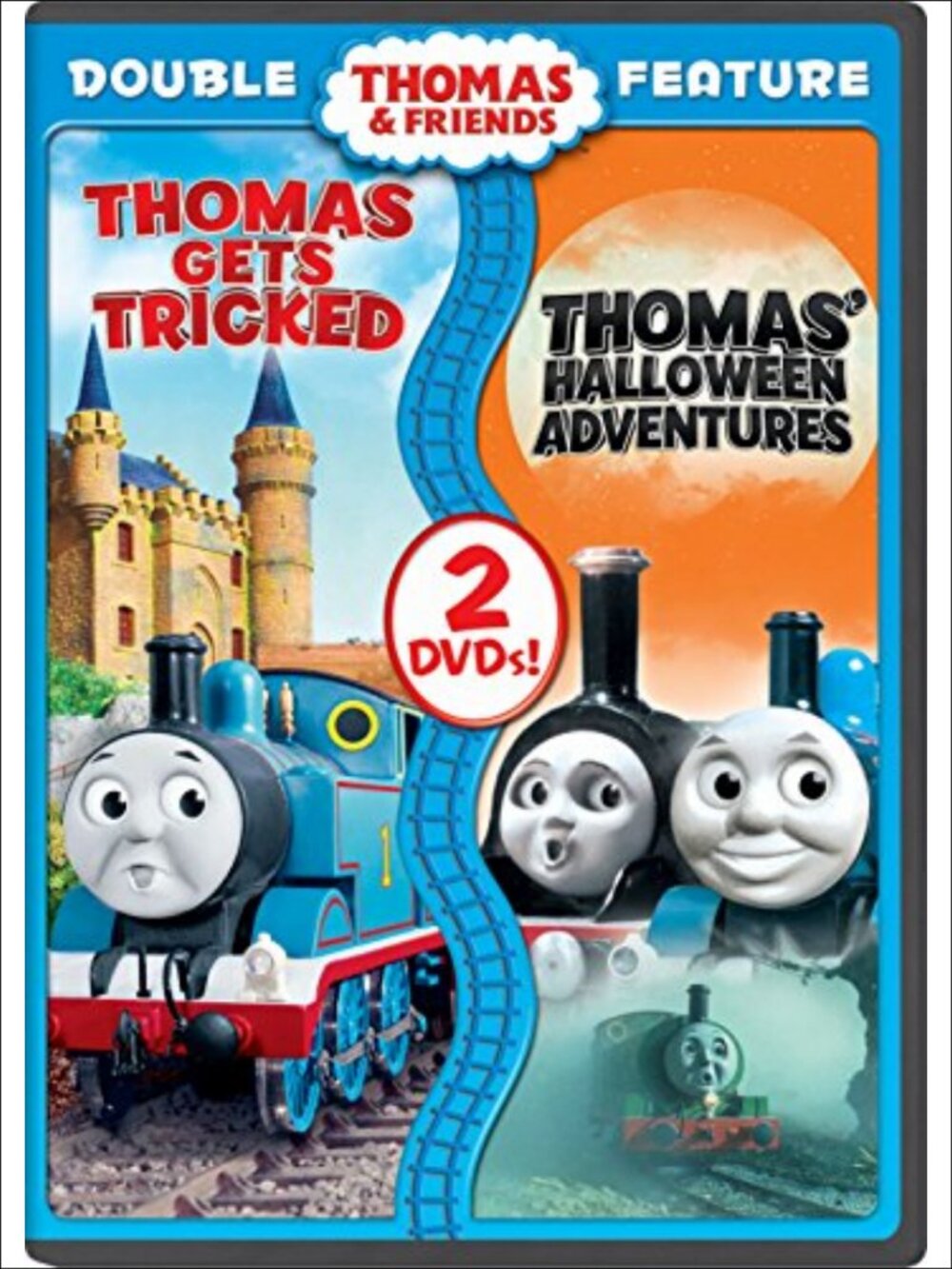 Thomas & Friends DVD Double Feature Thomas Gets Tricked Halloween Adventures